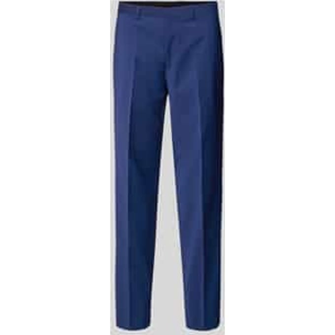 Slim fit pantalon van wolmix, model 'HESTEN'