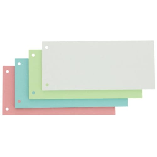 SCHEIDINGSSTROOK ELBA 2Rings 105X240MM - 190GR - 100st - ASSORTI