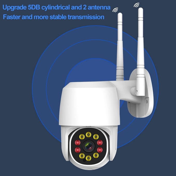 Dailygoody - WiFi IP-camera met Bewegingsdetectie - Waterdicht - 1080