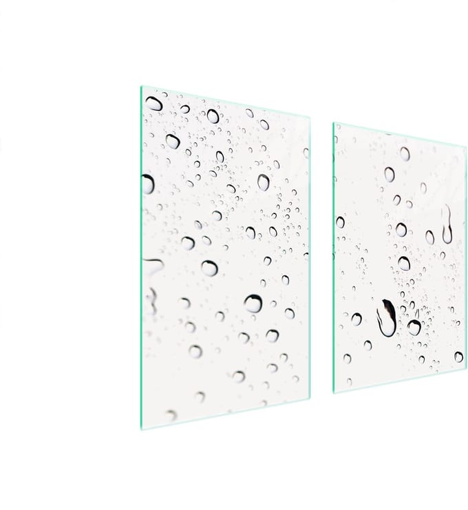 TMK ArtDeko - Glasplaat Bescherming - Kroppen - 65x52 cm