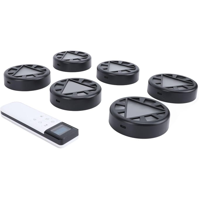 Sport Agility Lights Trainingskit 5 LED-licht 6 Functies Verbetert Perceptie Reactietraining gray