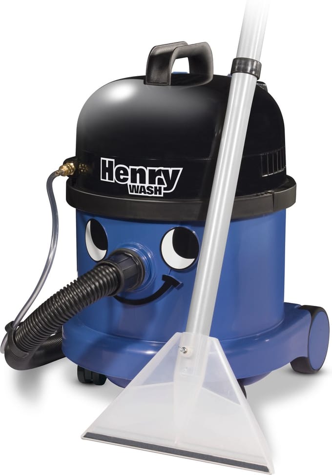 Numatic Henry Wash HVW370-2 - Sproei-extractiemachine - Blauw