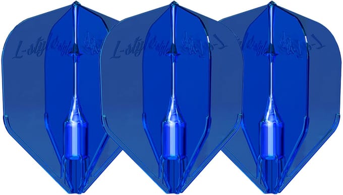 L-Style Fantom EZ L3 Shape Blue - Dart Flights
