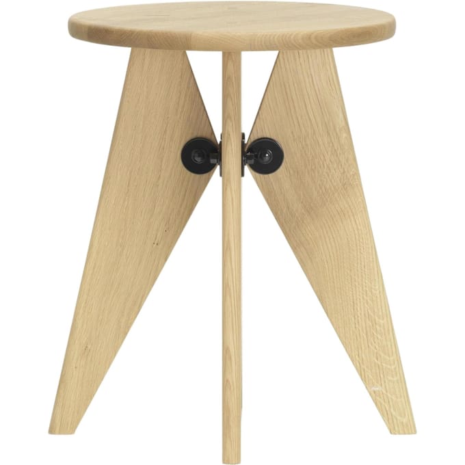 Vitra - Tabouret Bois - Eiken - bruin