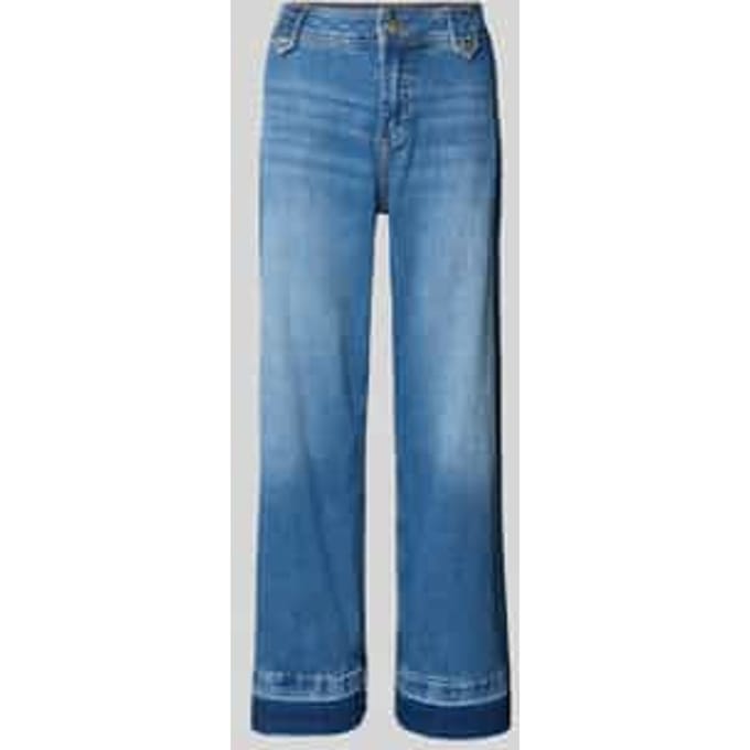 Jeans met achterzakken, model 'Hermina'
