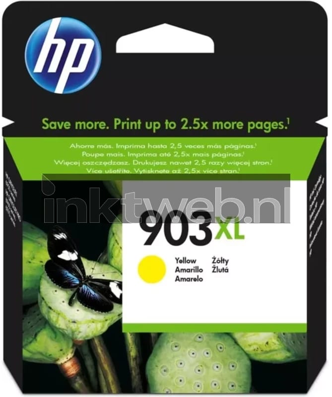 HP Inktcartridge 903XL (T6M11AE) Geel Hoge capaciteit