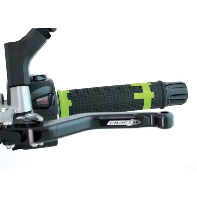Paar motorfiets handvatten Chaft Pop Up