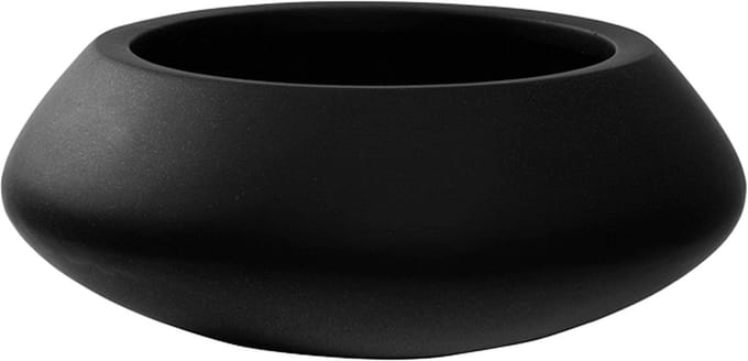 Pottery Pots - Bloempot - Zwart - D40 x H15,5 cm - Opening 29,5 cm