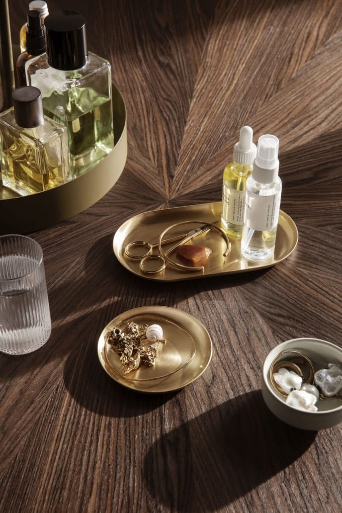 Ferm Living Basho dienblad - rond