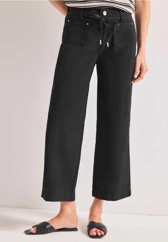 Straight Leg broek in een gewassen look
