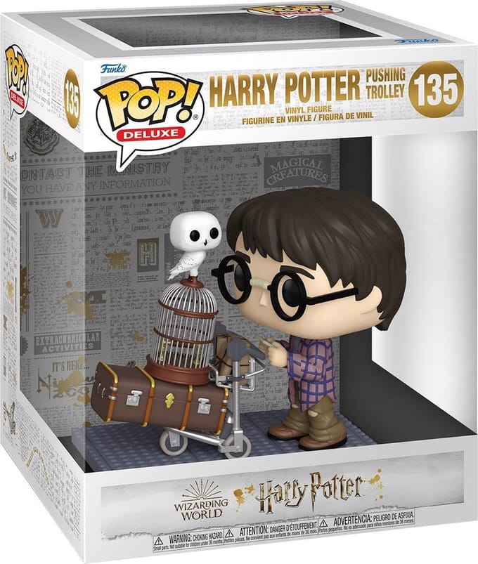 Pop Deluxe: Harry Potter - Harry Potter Pushing Trolley Funko Pop #135