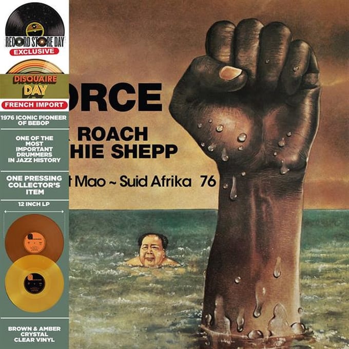 Max Roach - Force - Sweet Mao ~ Suid Afrika 76 (LP)