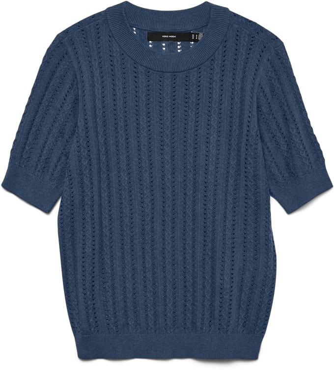 VERO MODA - VMMORENA 2/4 O-NECK PULLOVER GA BOO REPDames T-shirt