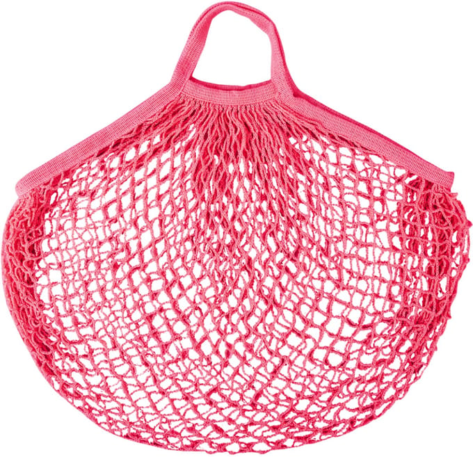 Esschert Design Boodschappentas Net 42 X 47 Cm Polyester Roze