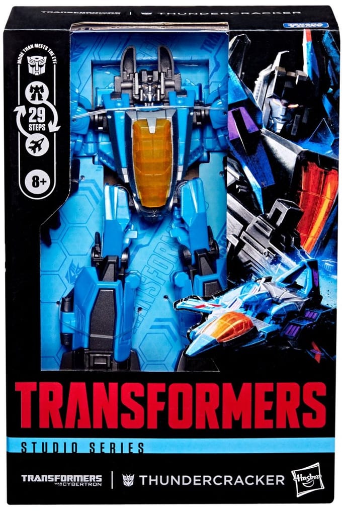Hasbro Transformers: War for Cybertron Studio Series Voyager Class Action Figure Thundercracker 16 cm Action Figuur