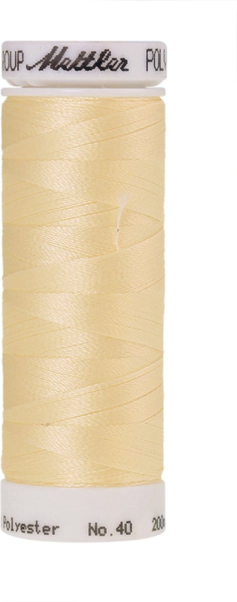 Mettler borduurgaren - Geel - Nr 270 - Polysheen - 200 meter