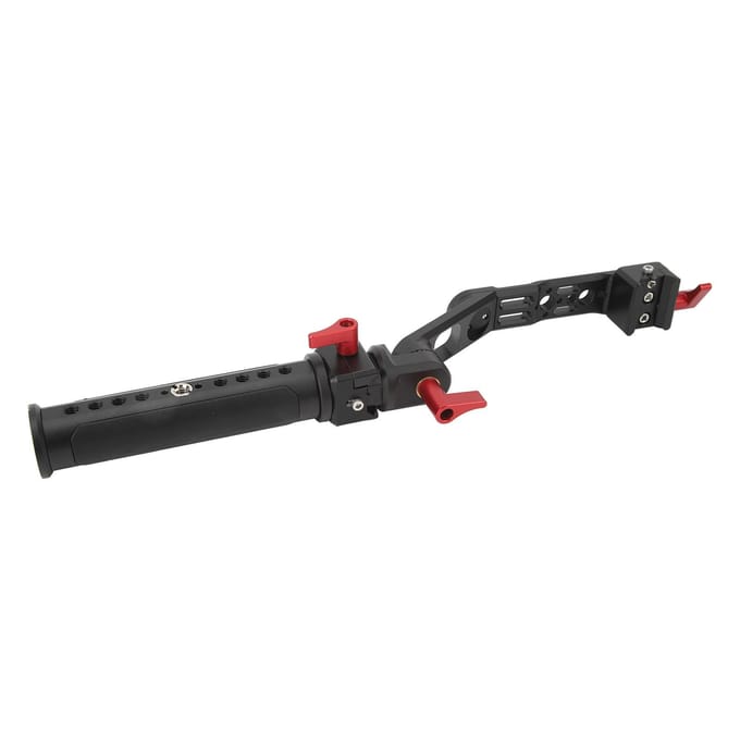 Gimbal Stabilisator Ondersteuning 360 Graden Verstelbare Stabilisator Sling Handgreep Handgreep Beugel voor RS2 black