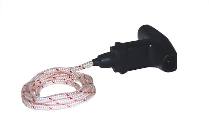 Trekstarter Grasmaaier - Startkabel Startertouw - Grasmaaier Starten - Met Dempingssysteem - 80 cm - Zwart
