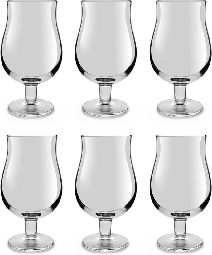 Royal Leerdam Bierglazen Mainz - 6x stuks - tulpglazen - 400 ml