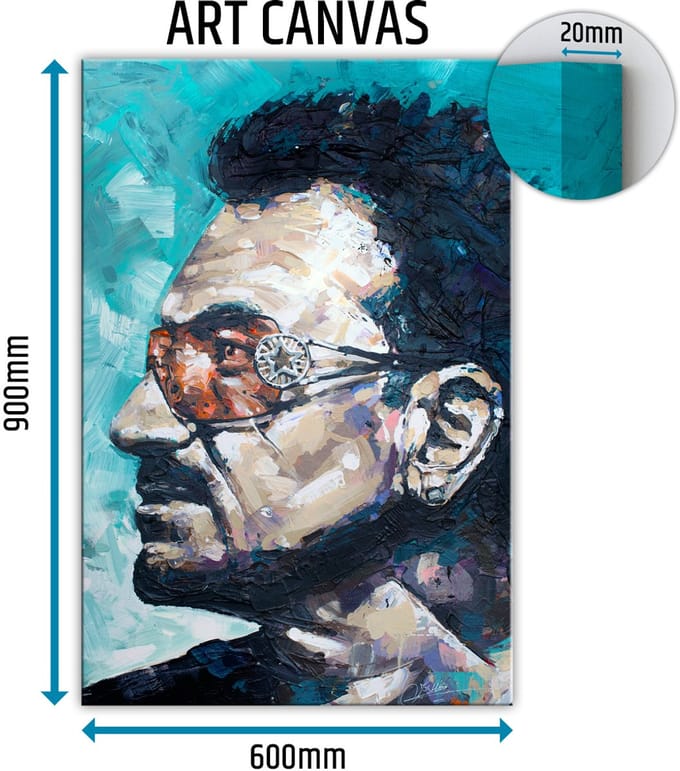 Bono canvas 60x90 cm