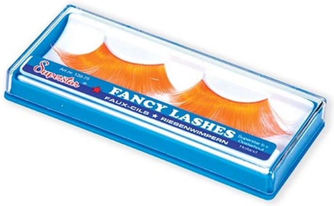 Wimpers jumbo oranje