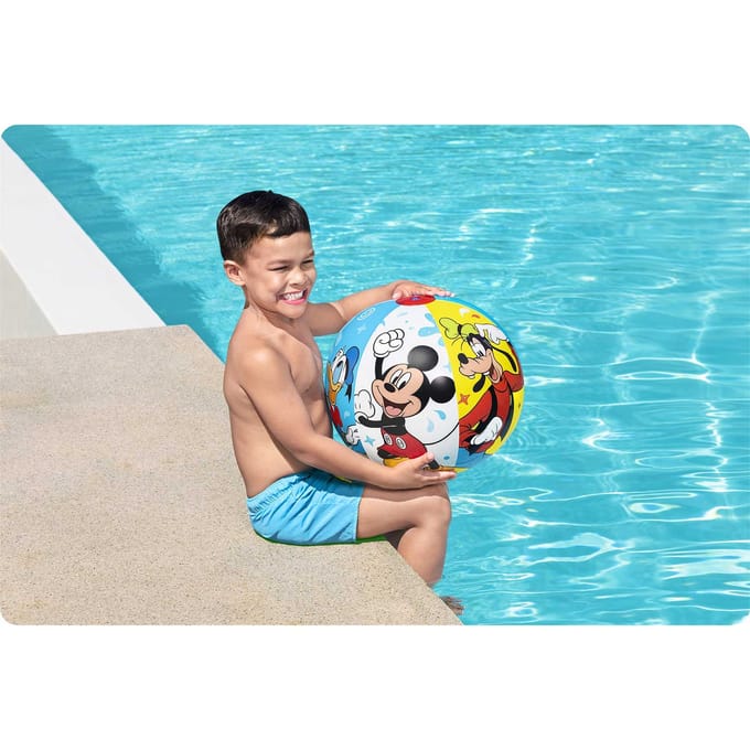 Kinderstrandbal 51 Cm Mickey En Vrienden Bestway 91098
