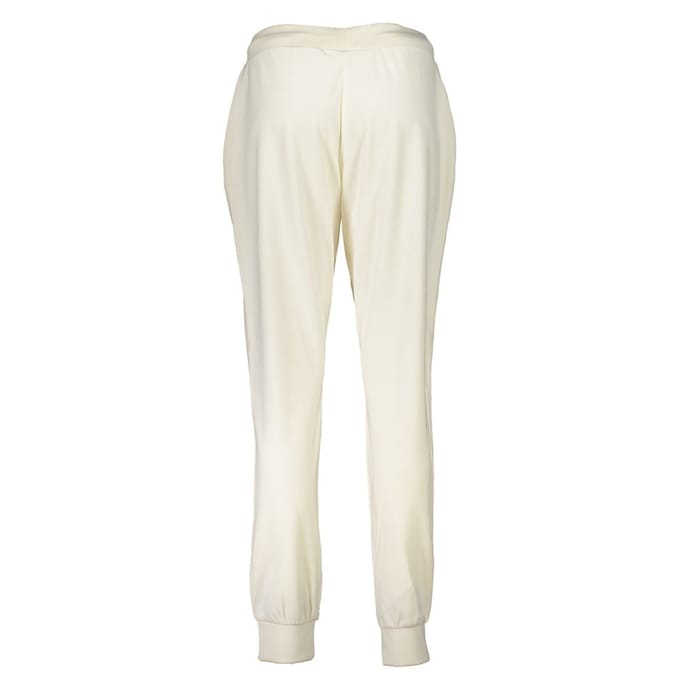 Guess Jeans Witte Polyester Vrouwen Trainingsbroek