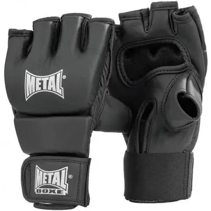 Gratis Vecht mma handschoenen Metal Boxe