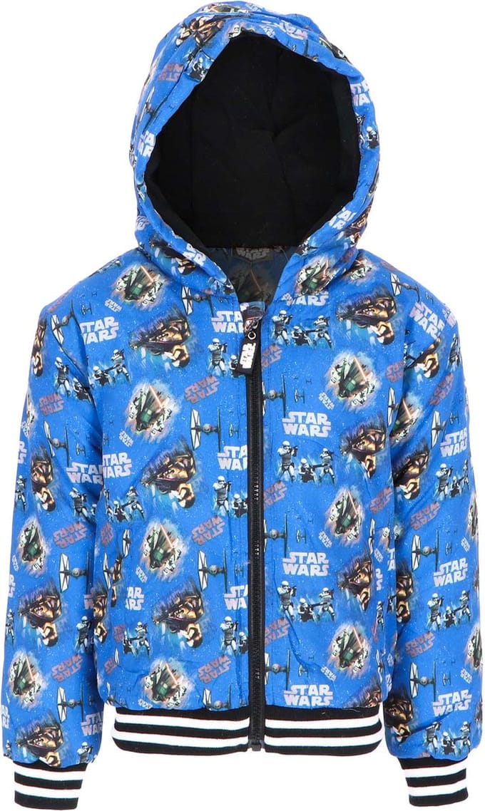 Star Wars Winterjas / Winterjack - Blauw - Maat 98/104