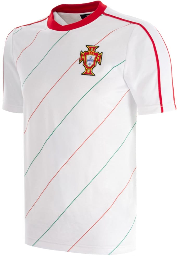 COPA Football - Portugal 1984 - Uit Voetbalshirt - Heren - S - Wit