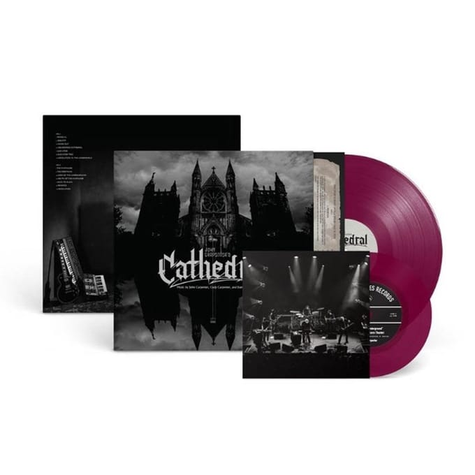 John Carpenter, Cody Carpenter & Daniel Davies - Cathedral (LP | 7"Single) (Coloured Vinyl)