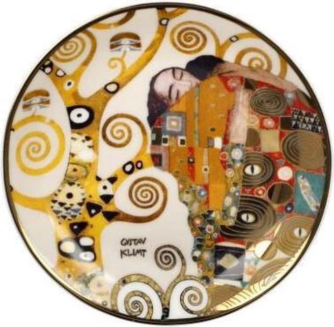 Goebel® - Gustav Klimt | Sier Schoteltje "De vervulling" | Kunst, Artis Orbis