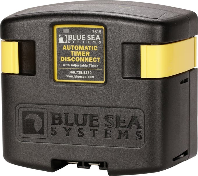 Blue Sea 71615 Laadrelais met Timer/Low Voltage disconnect