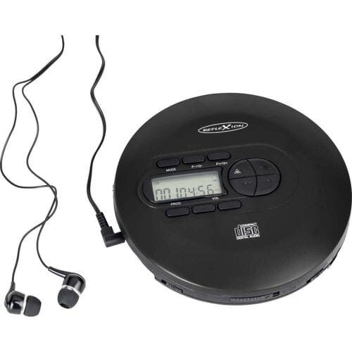 Reflexion PCD520MF/BK Discman CD, CD-R, CD-RW, MP3 Zwart