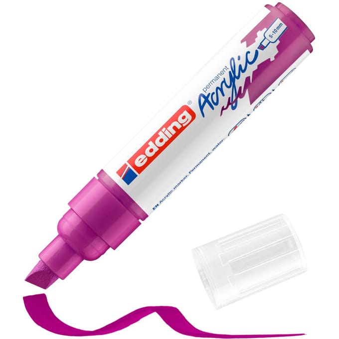 edding 5000 acrylmarker breed - 910 bessenrood