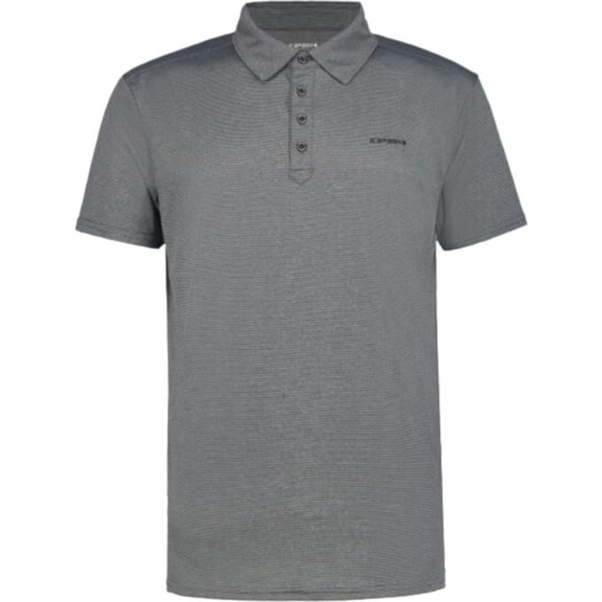 Ice Peak Bridgton Polo heren Grijs M