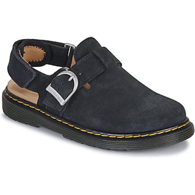 Dr. Martens  Klompen Jorgie J Mule Black Bronx Suede
