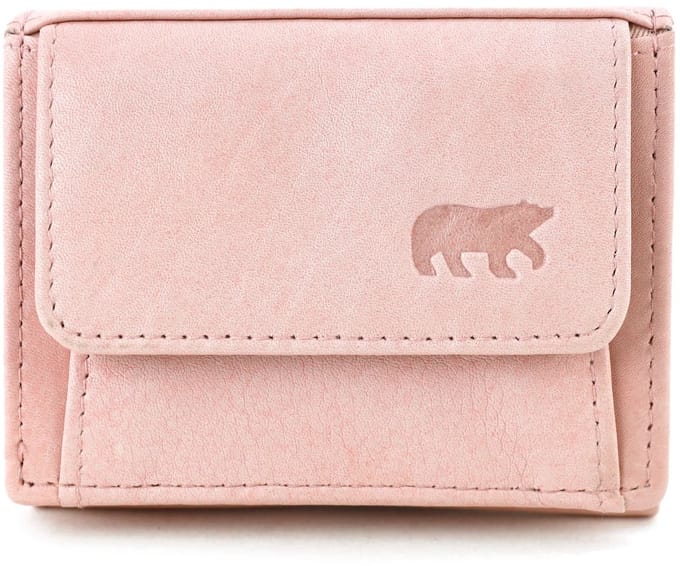 Bear Design Nana Leren Overslagportemonnee - Princess