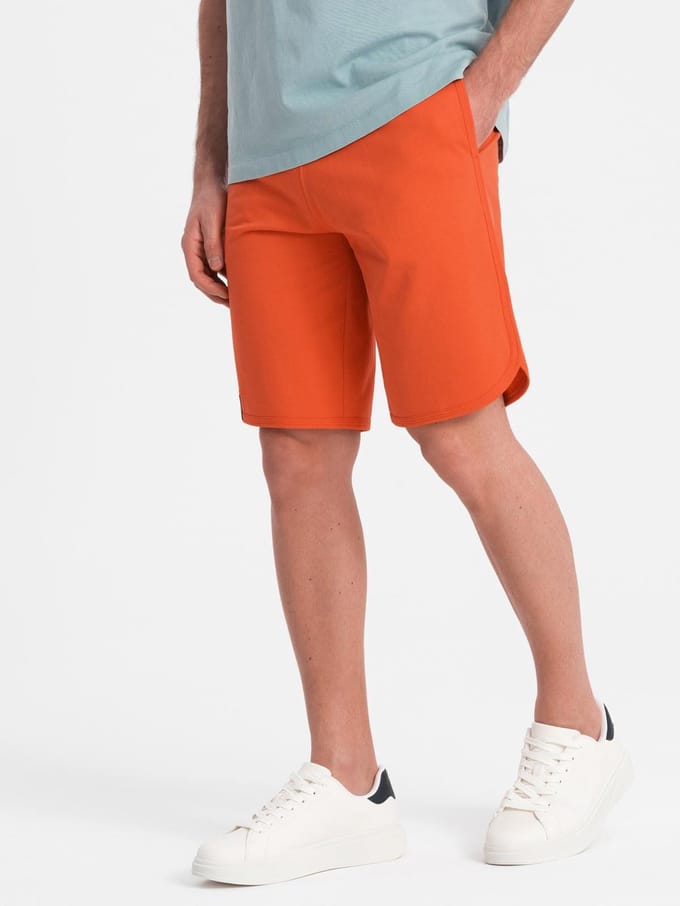OMBRE Korte Broek - Katoen - Short Oranje XL