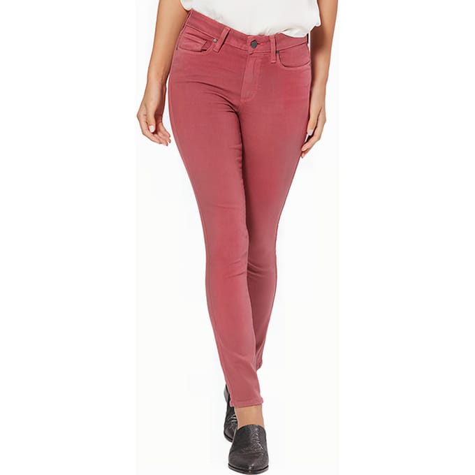 PAIGE Hoxton Ankle Deco Rose Maat: W24 | Slim Jeans Outlet | Dames | Roze