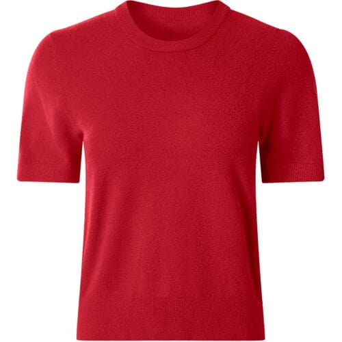 ESMARA Gebreide dames top (Rood, S (36/38))