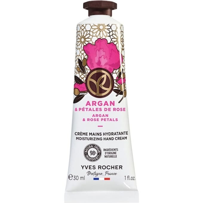 Yves Rocher Argan & Rose Hydraterende Handcrème Dames 30 ml
