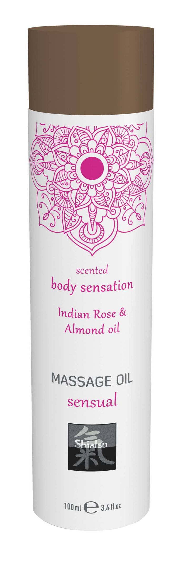 Shiatsu - Sensual Massage Olie - Indiase Roos & Amandel