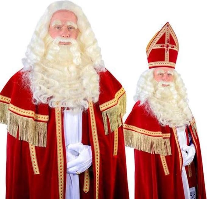 Baardstel TV-Sint buffel(Yak)deluxe tule