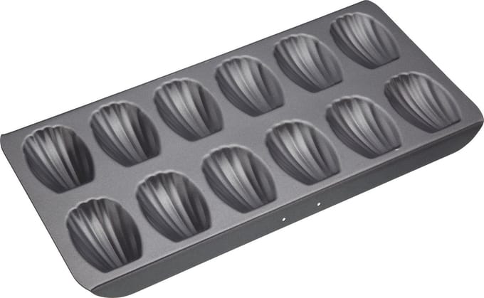 Masterclass Madeleines Bakplaat Met 12 Gaten - Antiaanbaklaag 40 X 20 cm