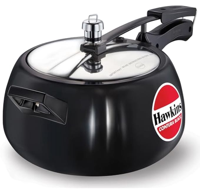 Snelkookpan 5 Liter Zwart - Ideaal voor Snel Koken