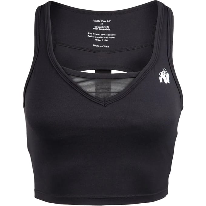 Gorilla Wear Willow Tank Top - Zwart - M