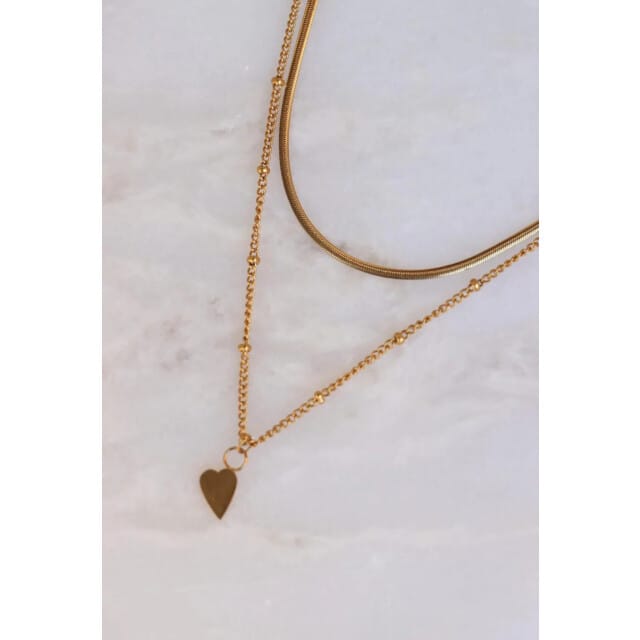 Label Kiki Baby smooth snake necklace