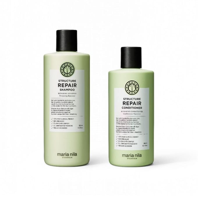 Maria Nila - Structure Repair Care Set (Shampoo 350ml + Conditioner 300ml)