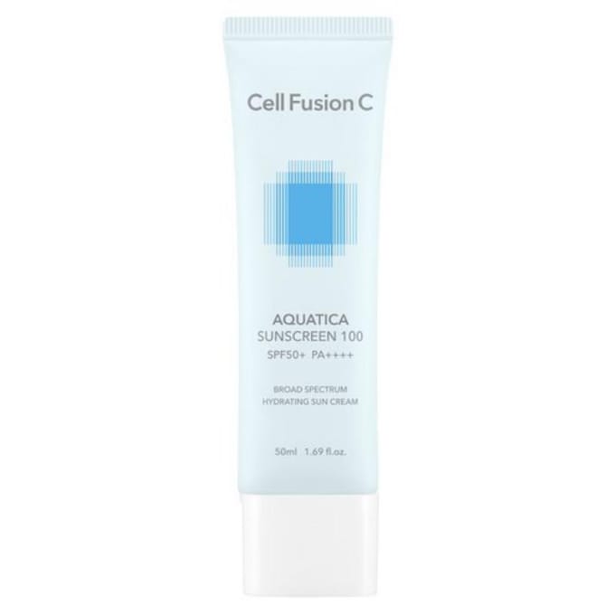 Cellfusion C Aquatica Zonnebrandcrème 100 SPF50+ PA++++ 50ml 50ml white